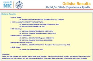 Odisha 10th Result, CHSE Odisha Result, Odisha +2 Result
